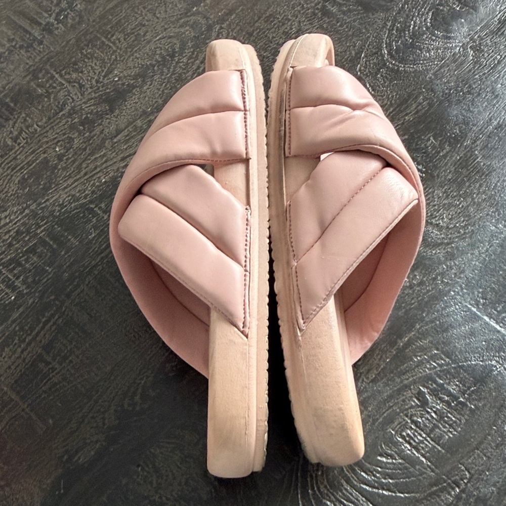 NOBO Blush Crisscross Slide Sandals - Picture 4 of 6